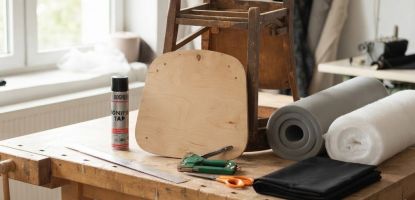 Jak tapicerować siedzisko krzesła krok po kroku – prosty poradnik DIY