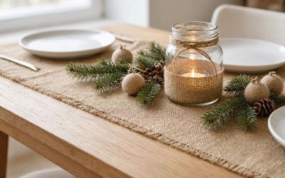 Tkanina jutowa: pomysły na dekoracje, święta i proste DIY