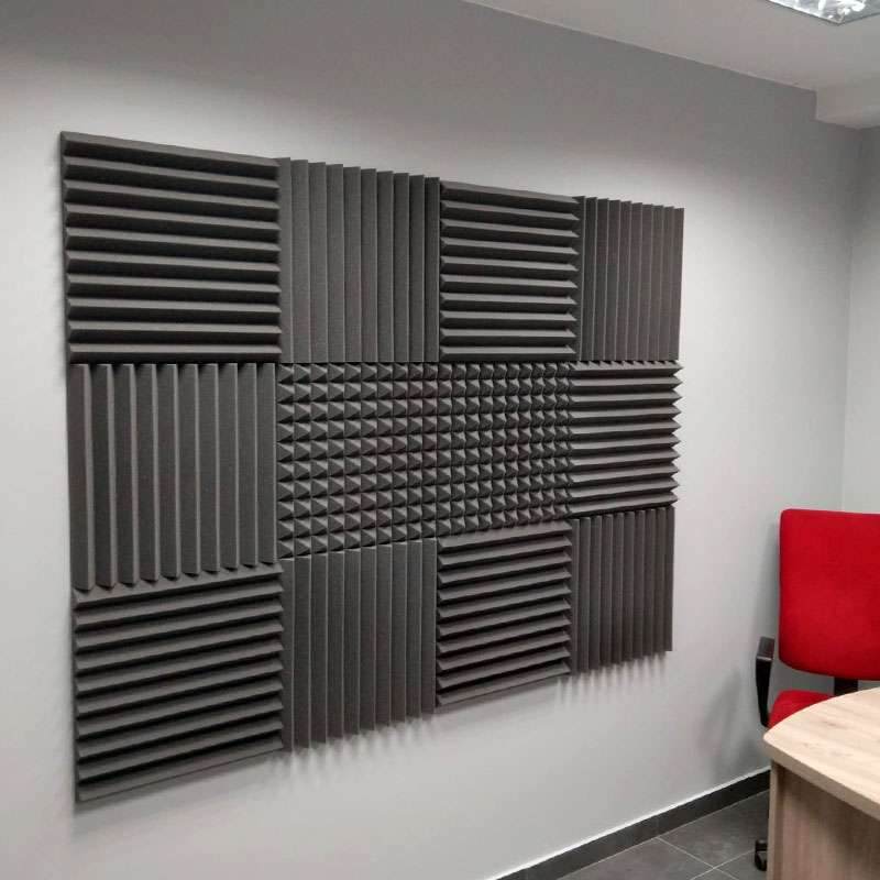 Panel Akustyczny Klin 50x50x5 cm Panel Akustyczny Klin 50x50x5 cm