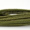 Sznurek ozdobny z wypustką 6 mm zielony KM12210
