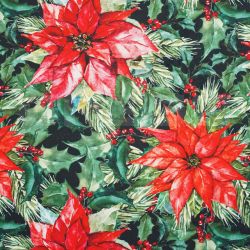 Tkanina GWIAZDA BETLEJEMSKA 02 WONDER VELVET